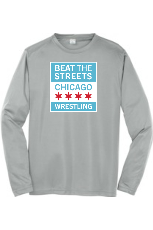 Beat the Streets - Chicago Sport-Tek Long Sleeve PosiCharge Competitor Tee. ST350LS