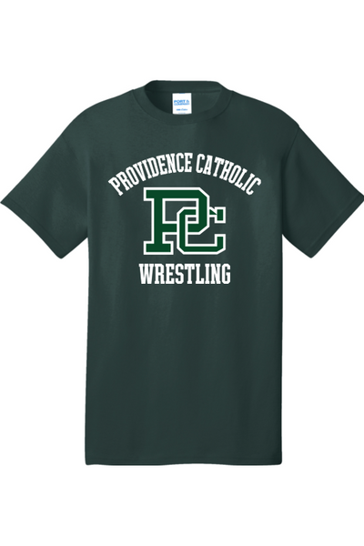 Providence Catholic Port & Company - Core Cotton Tee. PC54