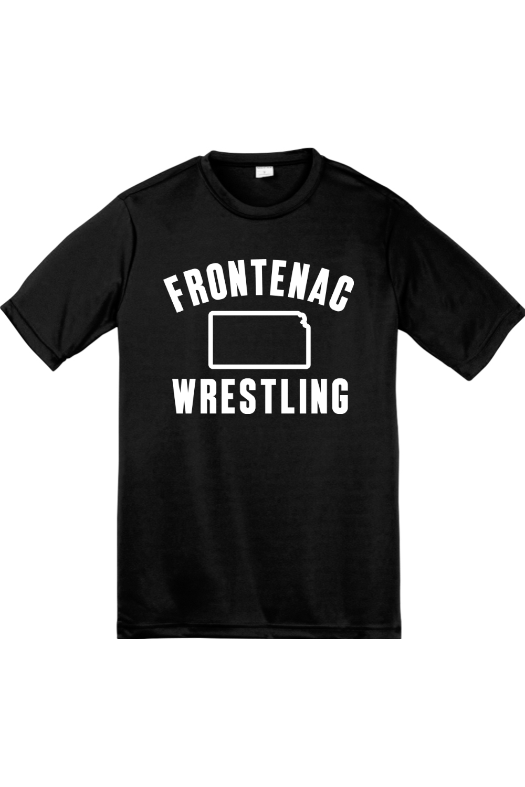 Frontenac HS Wrestling Sport-Tek Youth PosiCharge Competitor Tee. YST350