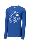 Mill Creek Elementary Nike Dri-FIT Cotton/Poly Long Sleeve Tee. NKBQ5230