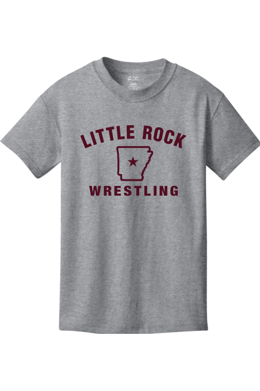 University of Arkansas at Little Rock - Wrestling Port & Company - Youth Core Cotton Tee. PC54Y