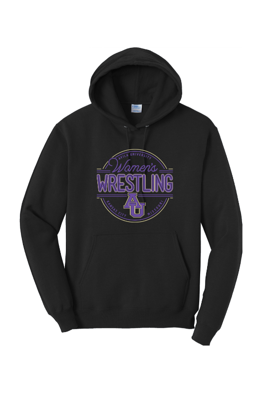 Avila - Women's Wrestling Port & Company - Core Fleece Pullover Hooded Sweatshirt. PC78H