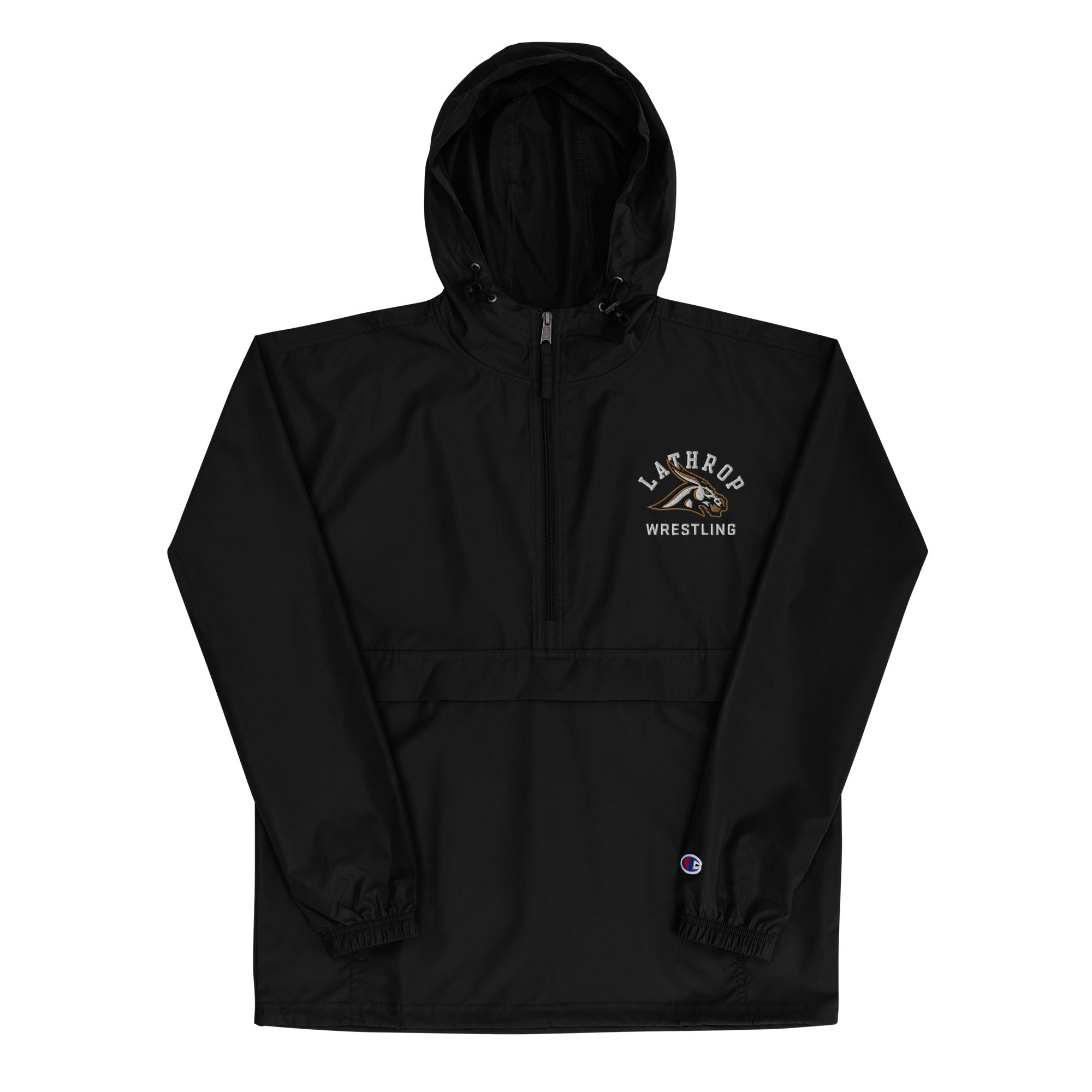 Lathrop High School Embroidered Champion Packable Jacket