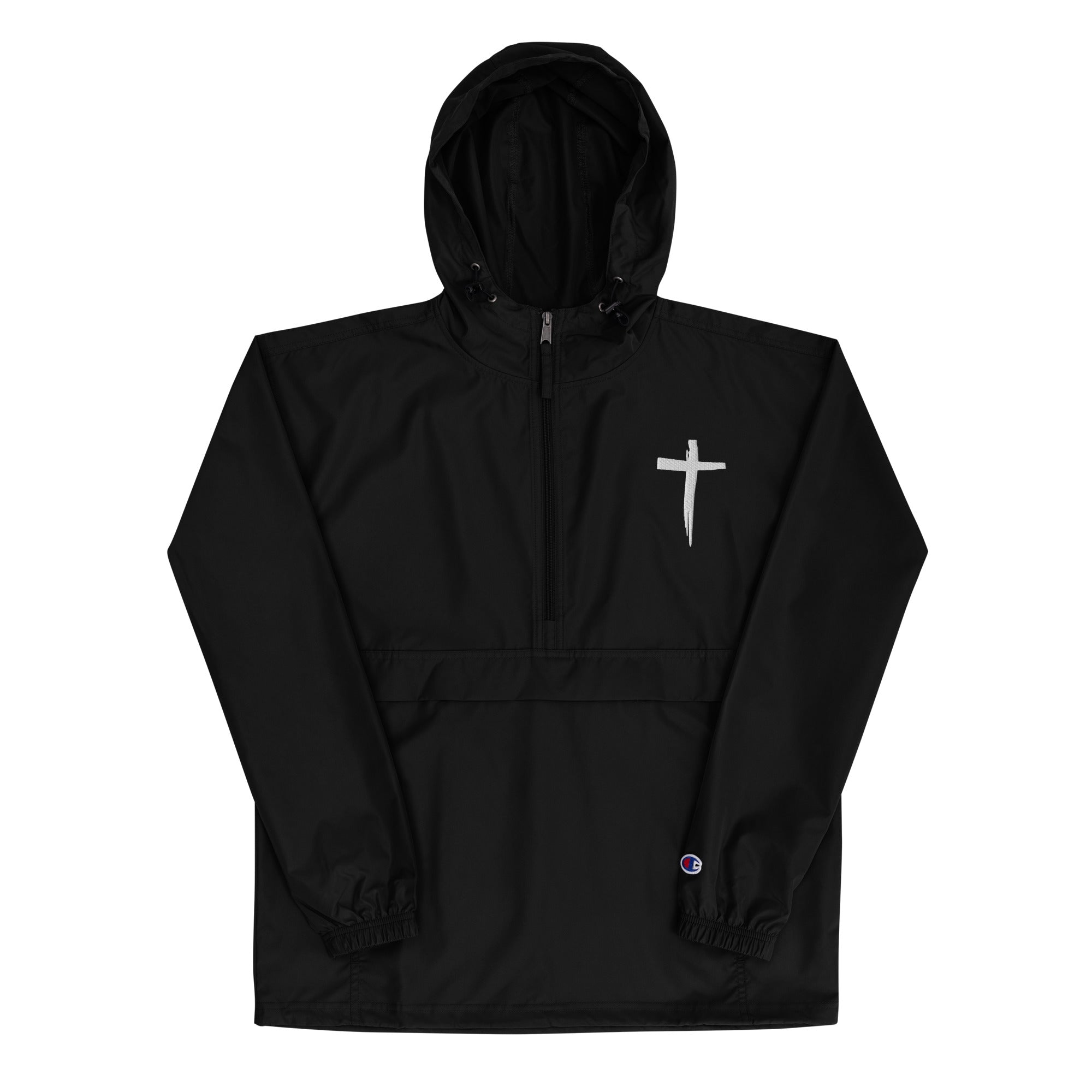 St. Stephen Lutheran Church Cross Only Embroidered Champion Packable Jacket