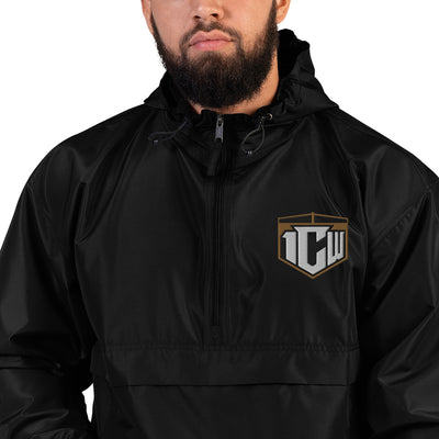 1CW Pro Wrestling New Logo Embroidered Champion Packable Jacket