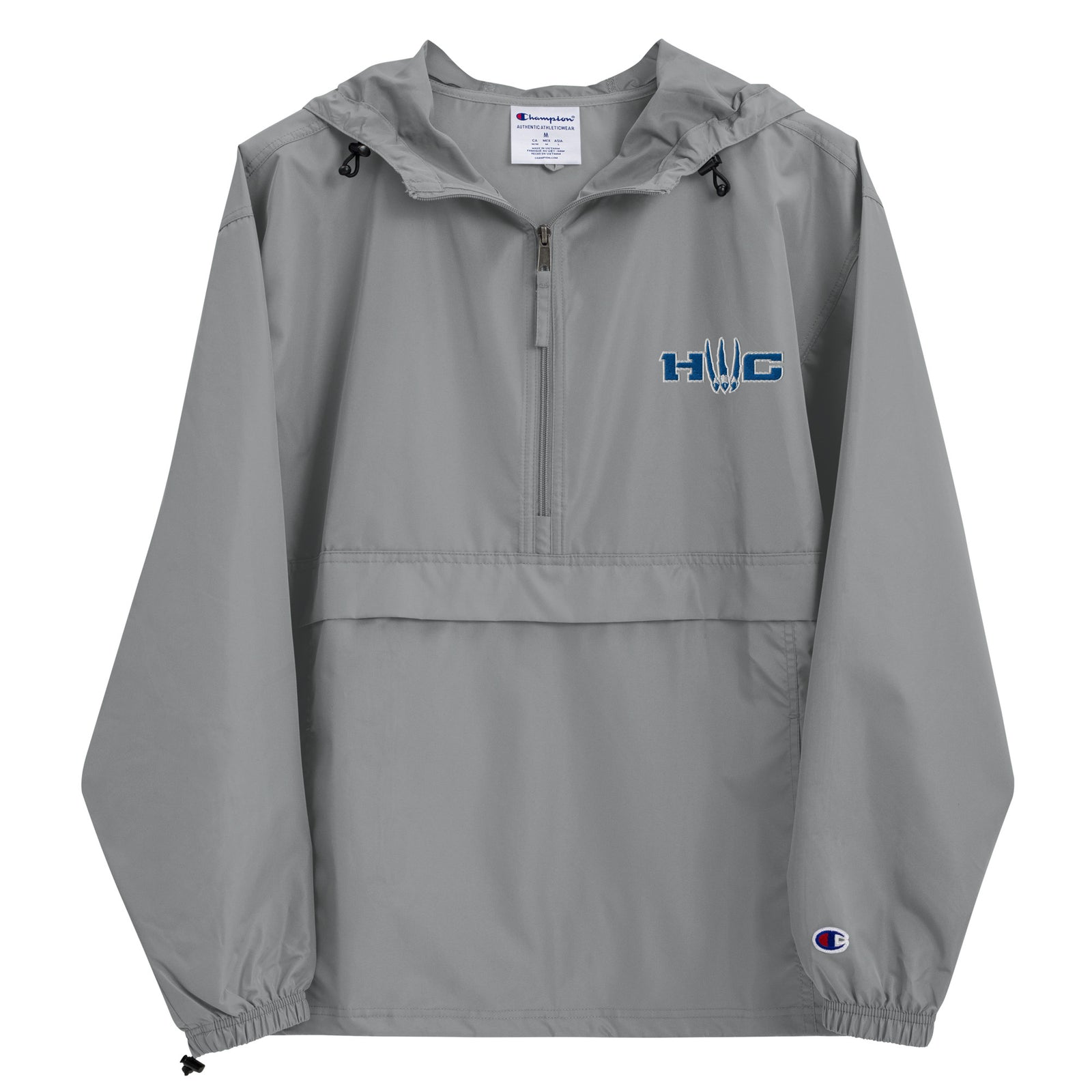 Hillsboro Wrestling Club Embroidered Champion Packable Jacket