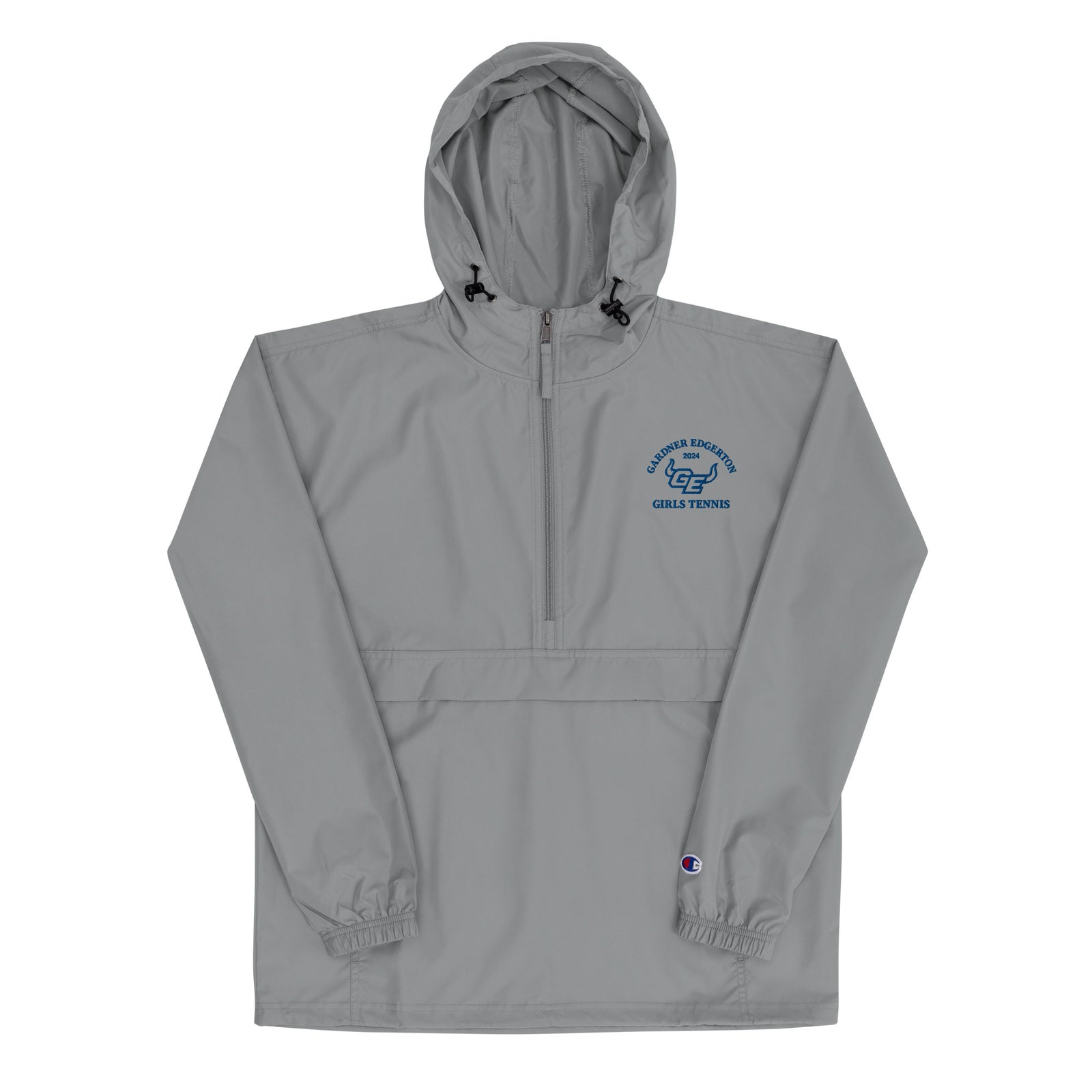 Gardner Edgerton Tennis Embroidered Champion Packable Jacket