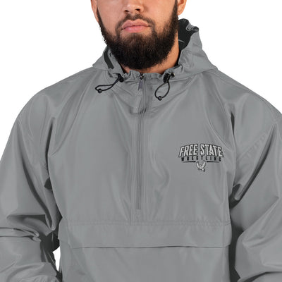 Lawrence Free State Wrestling Embroidered Champion Packable Jacket