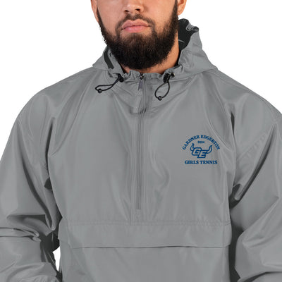 Gardner Edgerton Tennis Embroidered Champion Packable Jacket