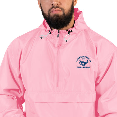 Gardner Edgerton Tennis Embroidered Champion Packable Jacket