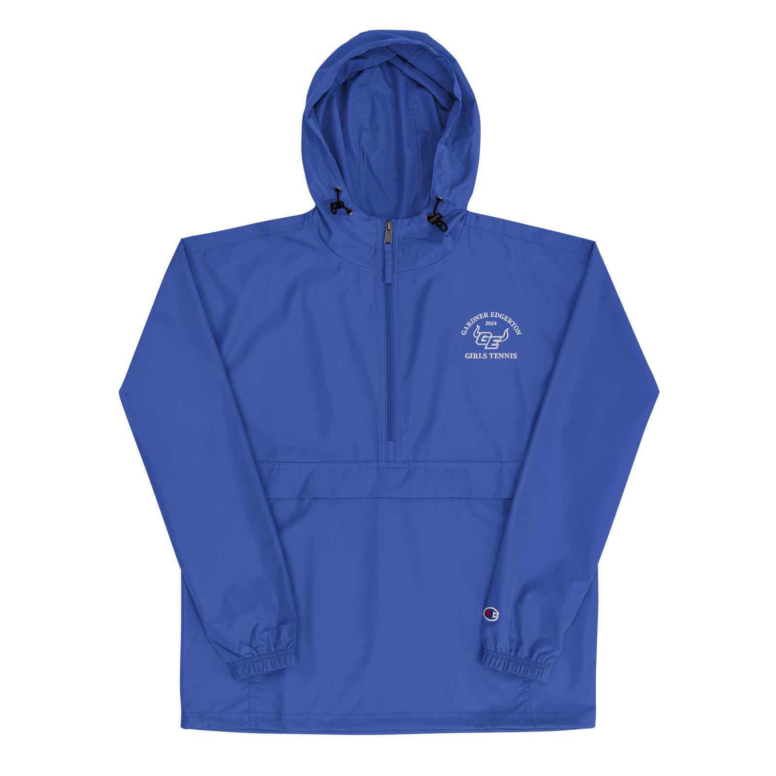 Gardner Edgerton Tennis Embroidered Champion Packable Jacket