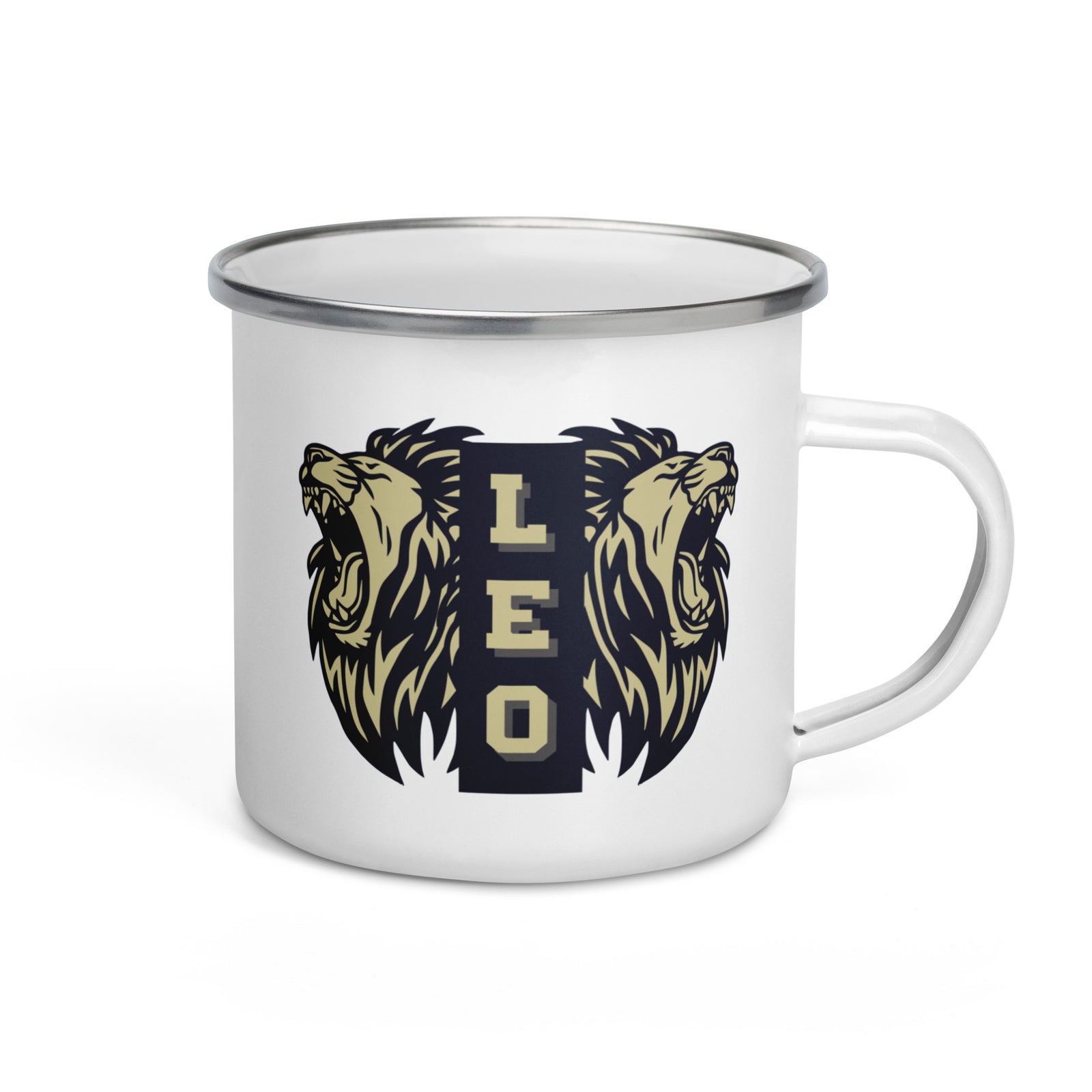 Tappan Zee HS LEO Club Enamel Mug