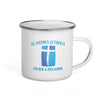 St. Stephen Lutheran Church Full Logo Enamel Mug