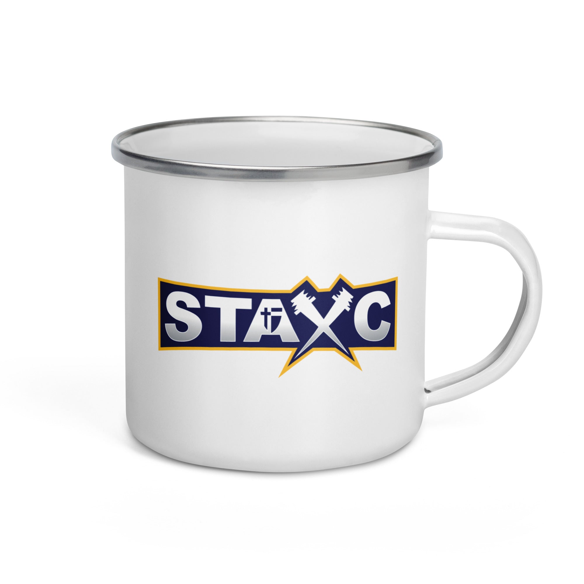 STAXC Enamel Mug