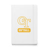 OT Baseball and Softball League - Softball Hardcover bound notebook