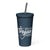 Colby Community College Softball Insulated Tumbler with a Straw