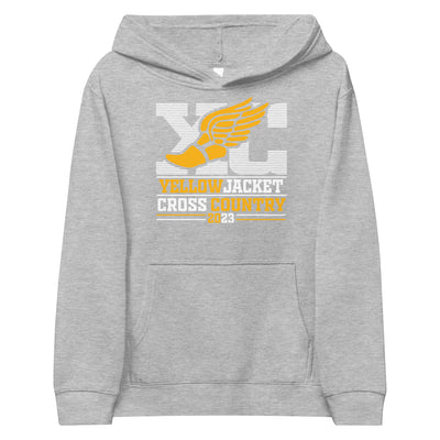 Fredonia Jr/Sr High School Cross Country Kids Fleece Hoodie