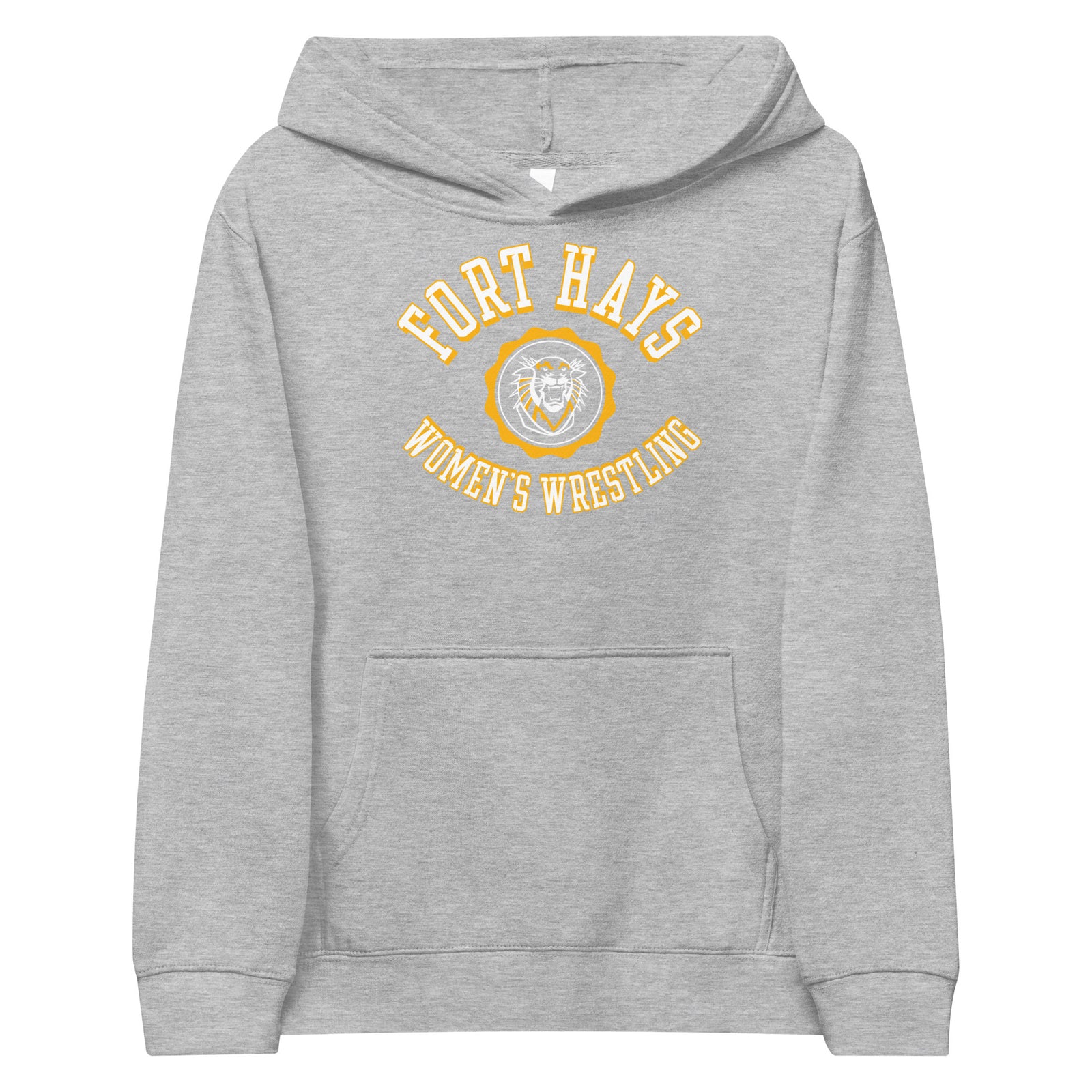Fort Hays Women's Wrestling Kids Fleece Hoodie