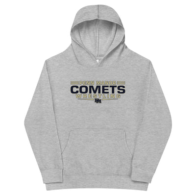 Penn Manor Comets Wrestling Kids Fleece Hoodie