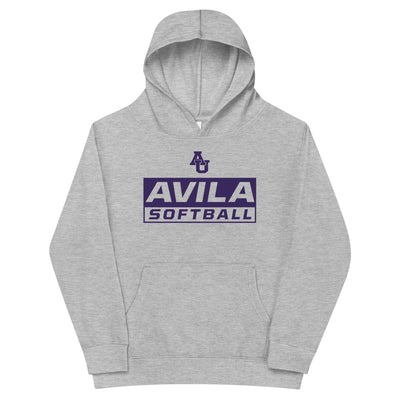 Avila Softball Kids Fleece Hoodie