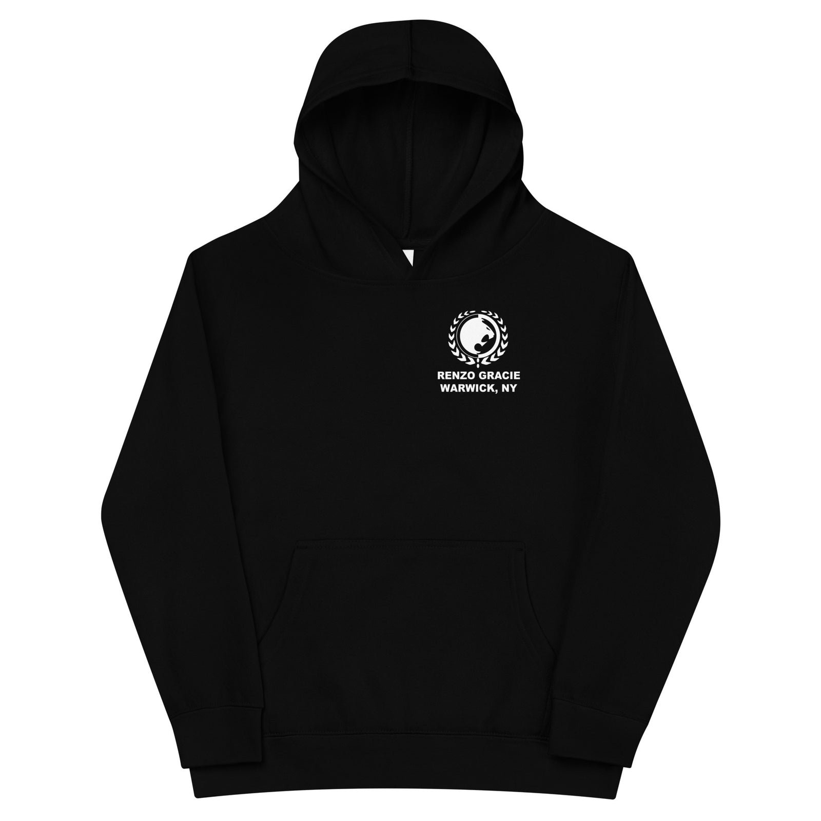 Renzo Gracie Jiu-Jitsu  Kids Fleece Hoodie