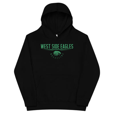 West Side Eagles Wrestling  2023 Kids Fleece Hoodie