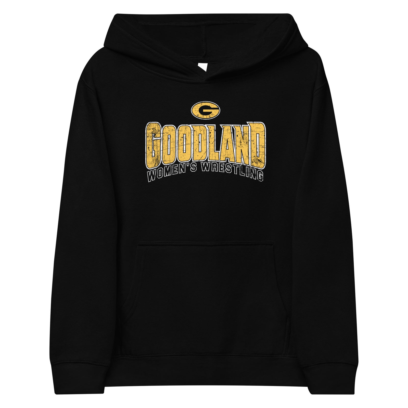 Goodland Wrestling Women's Wrestling Kids Fleece Hoodie