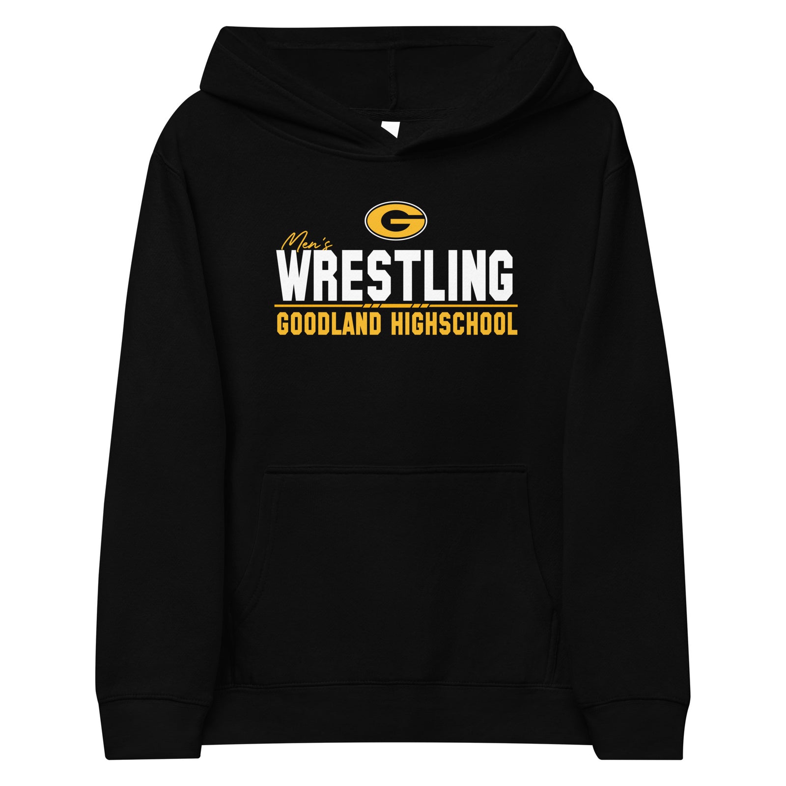 Goodland Wrestling WRESTLING Kids Fleece Hoodie