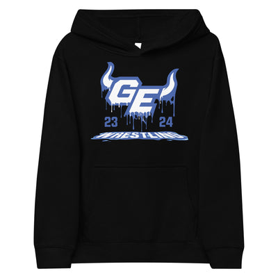 Gardner Edgerton High School Wrestling  Kids Fleece Hoodie