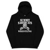 Summit Trail Middle School Wrestling  Front Design Only Kids Fleece Hoodie