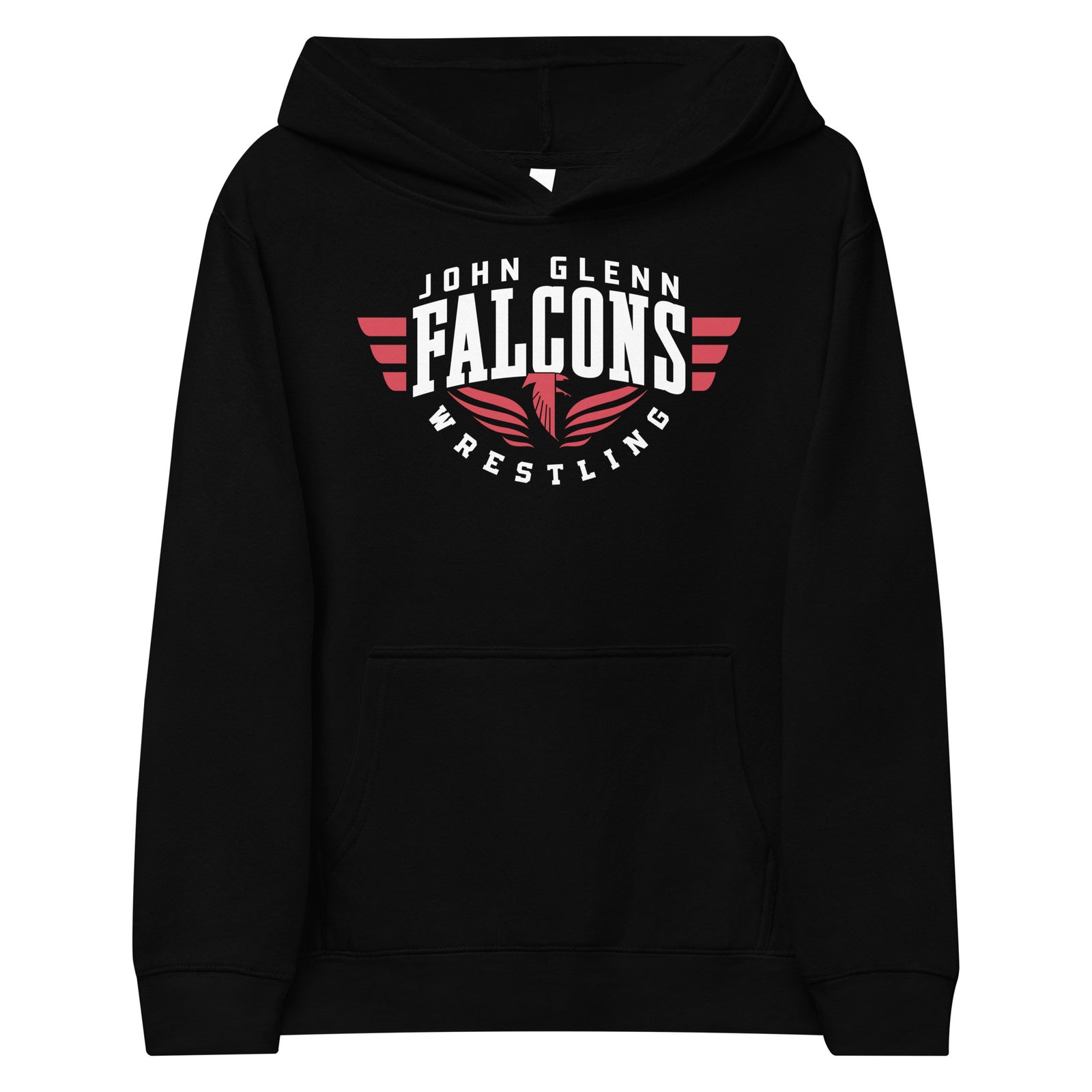 John Glenn Wrestling Kids Fleece Hoodie
