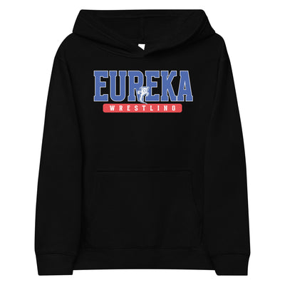 Eureka Wrestling  Kids Fleece Hoodie