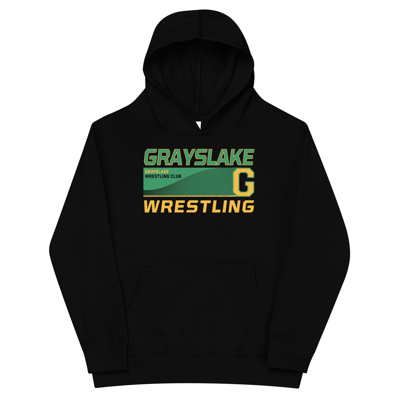 Grayslake Wrestling Club Kids Fleece Hoodie