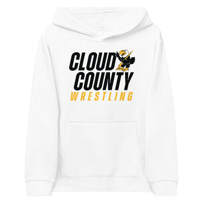 Cloud County CC Wrestling Kids Fleece Hoodie