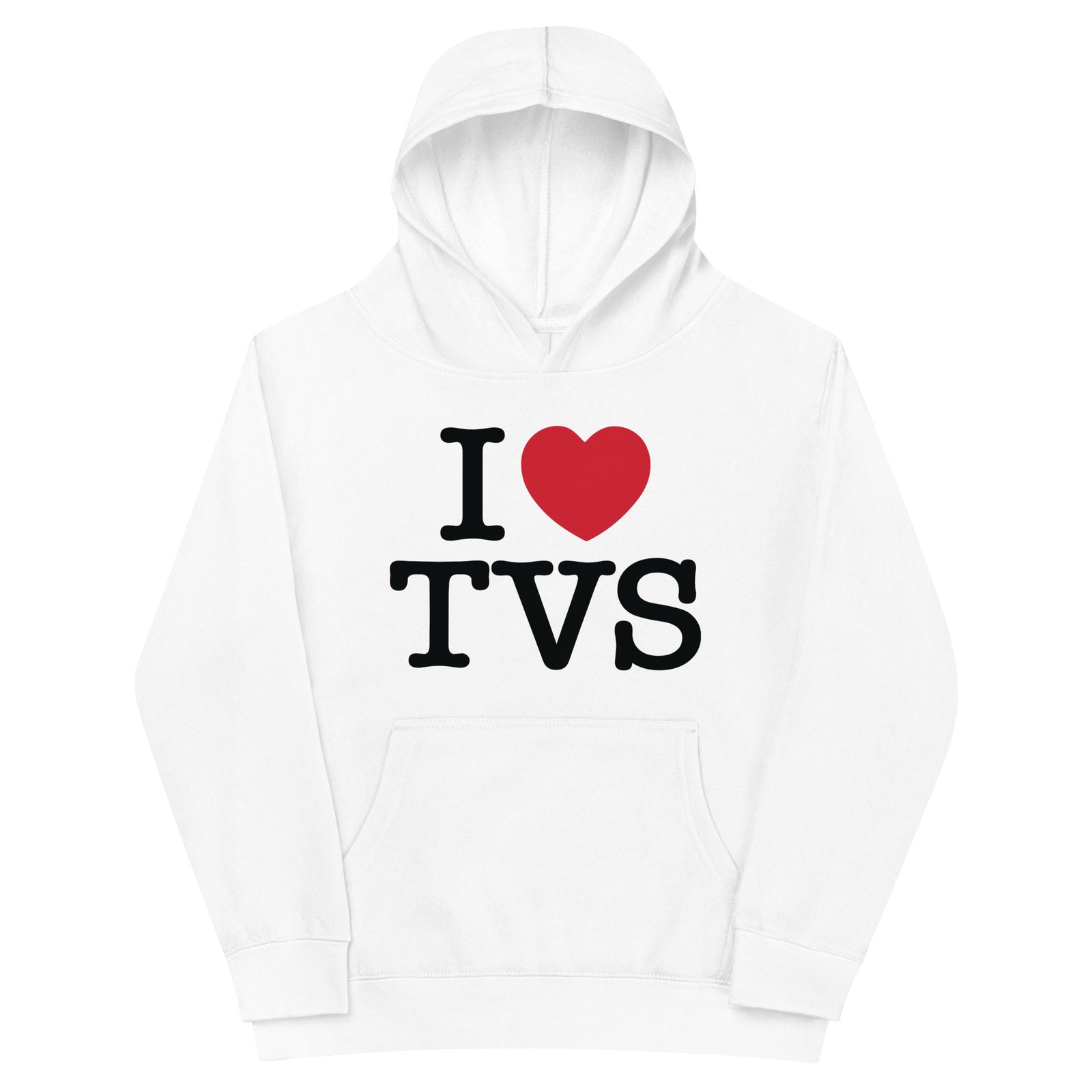 The Village School I Heart TVS Kids Fleece Hoodie