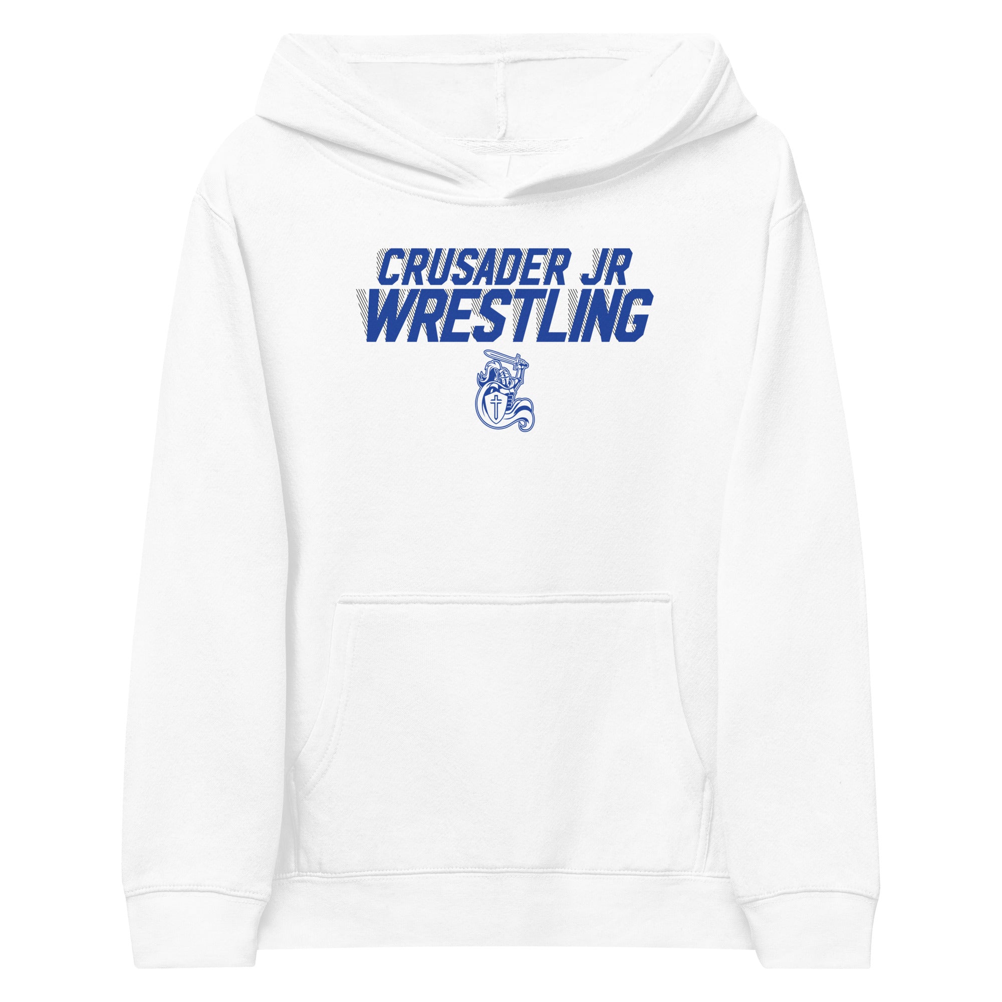 Crusader Jr. Wrestling Kids Fleece Hoodie