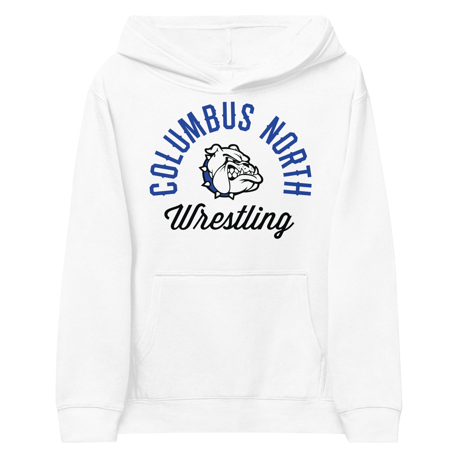 Columbus North Wrestling  Kids Fleece Hoodie
