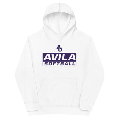 Avila Softball Kids Fleece Hoodie