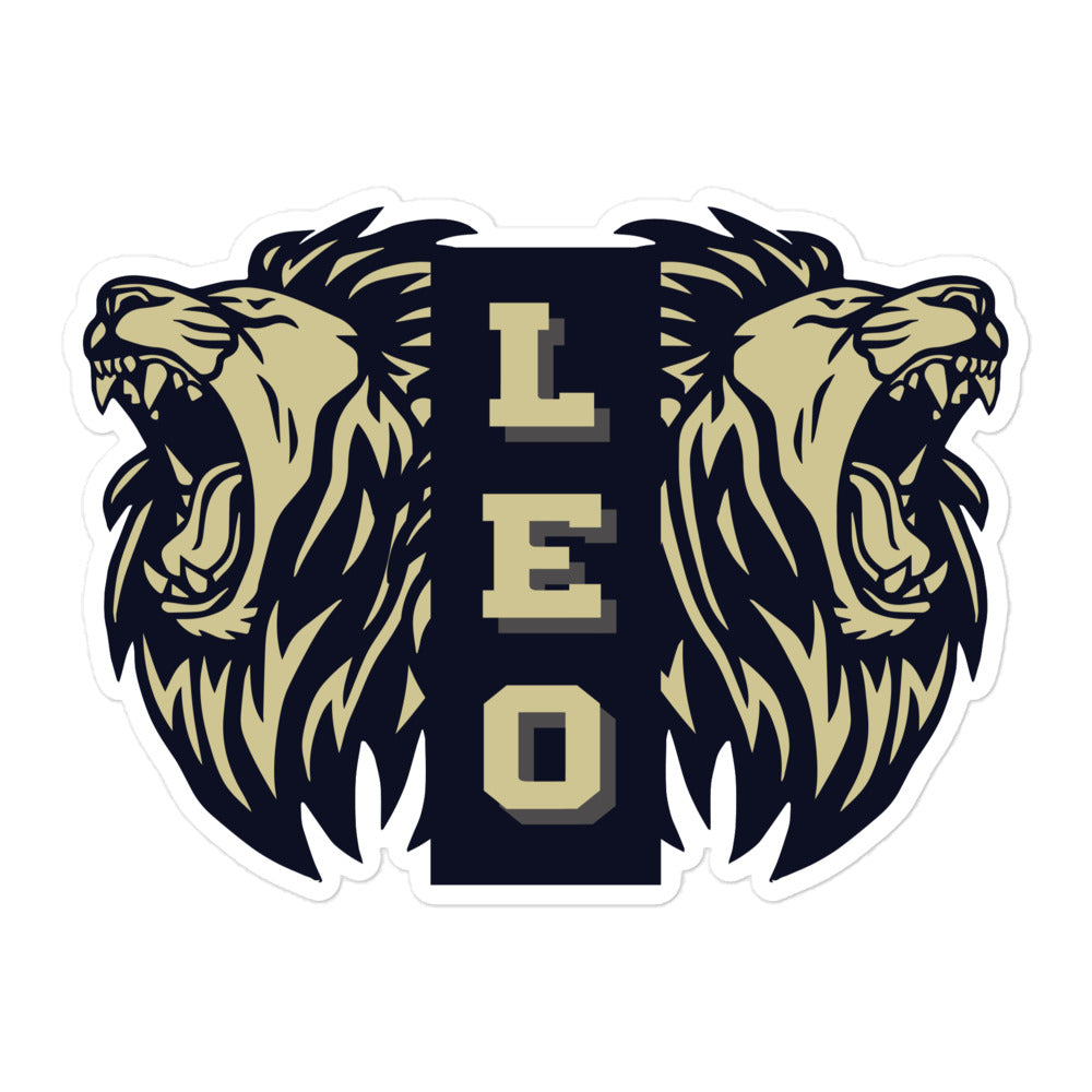 Tappan Zee HS LEO Club Bubble-free stickers