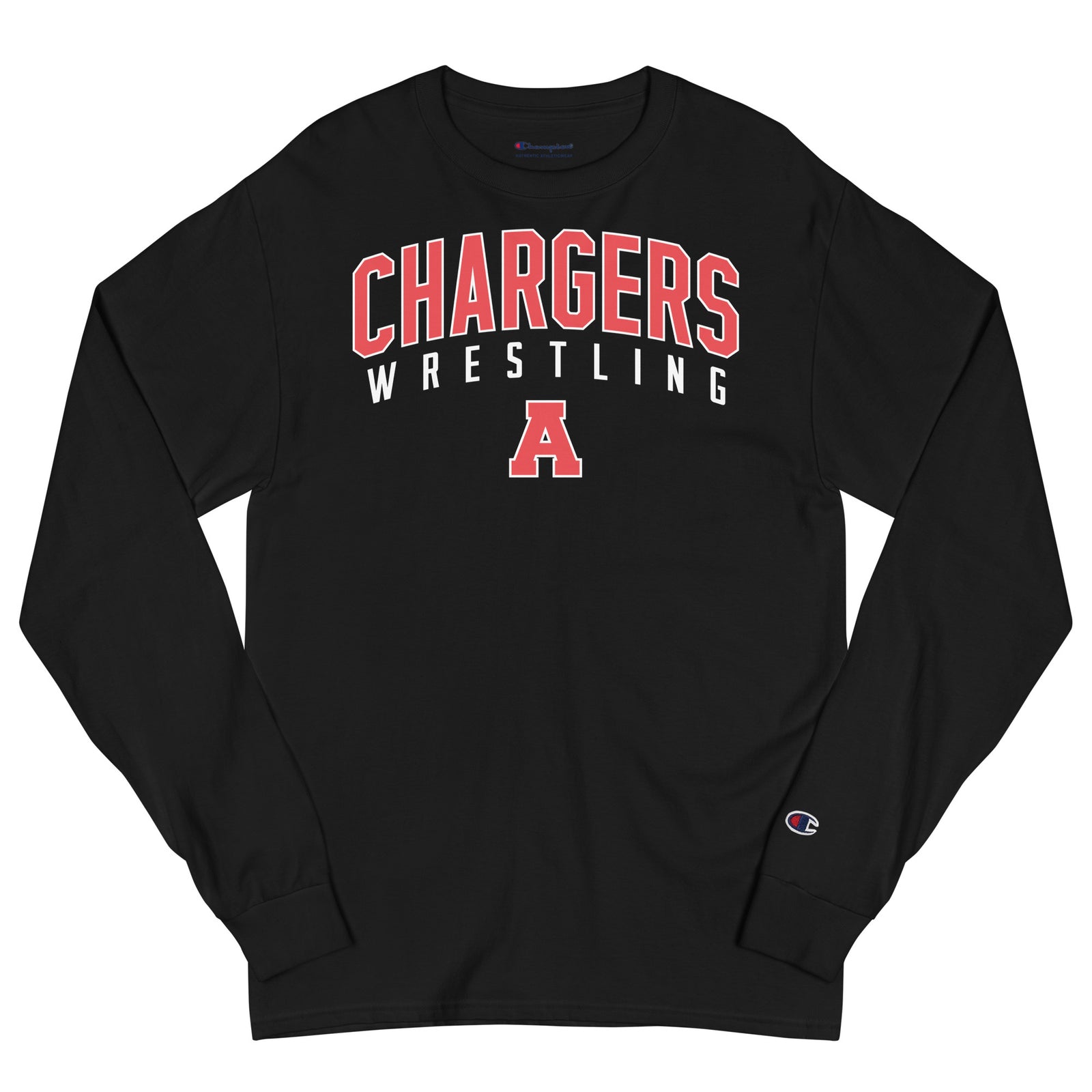 Albuquerque Academy Wrestling Mens Champion Long Sleeve Shirt