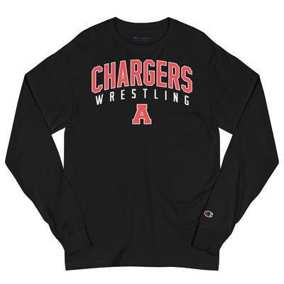 Albuquerque Academy Wrestling Mens Champion Long Sleeve Shirt