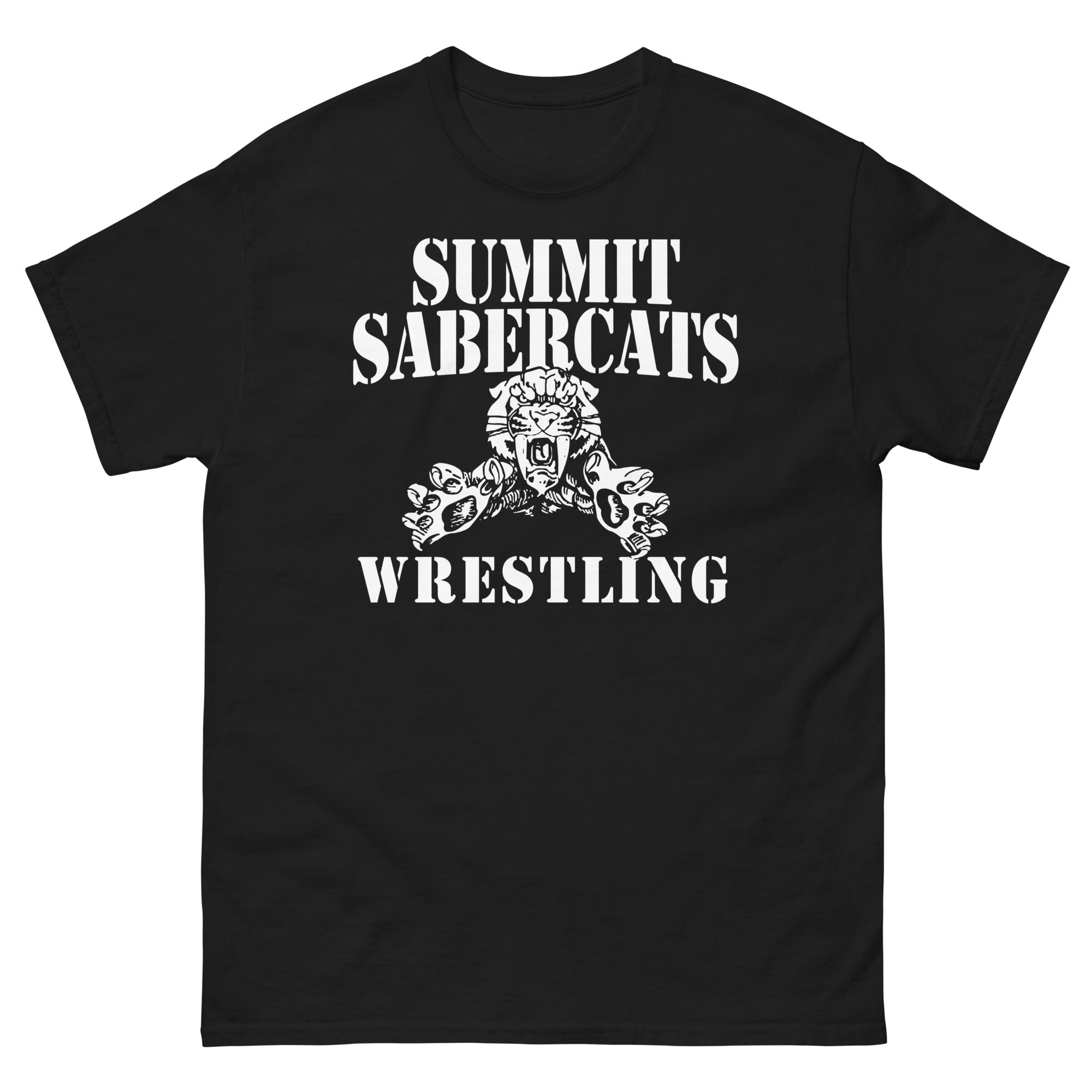 Summit Trail Middle School Wrestling  Front Design Only Mens Classic Tee