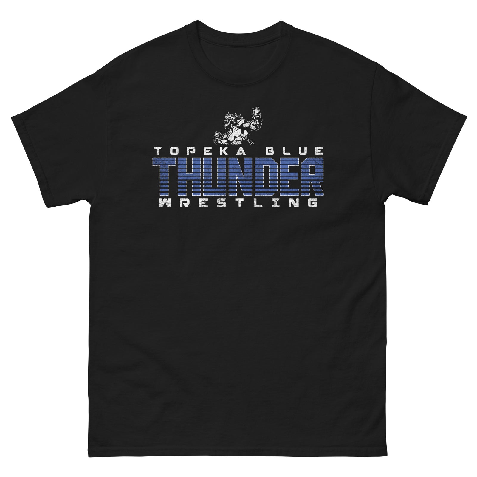 Topeka Blue Thunder Wrestling Men's classic tee