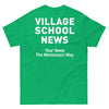 The Village School Broadcast Men's classic tee