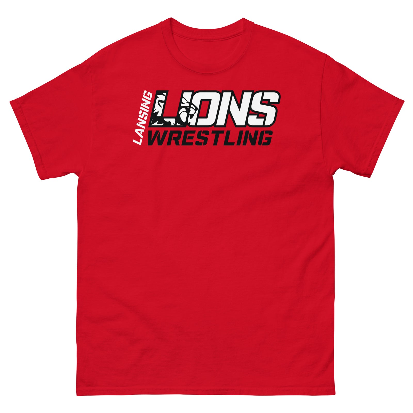 Lansing Wrestling  Mens Classic Tee