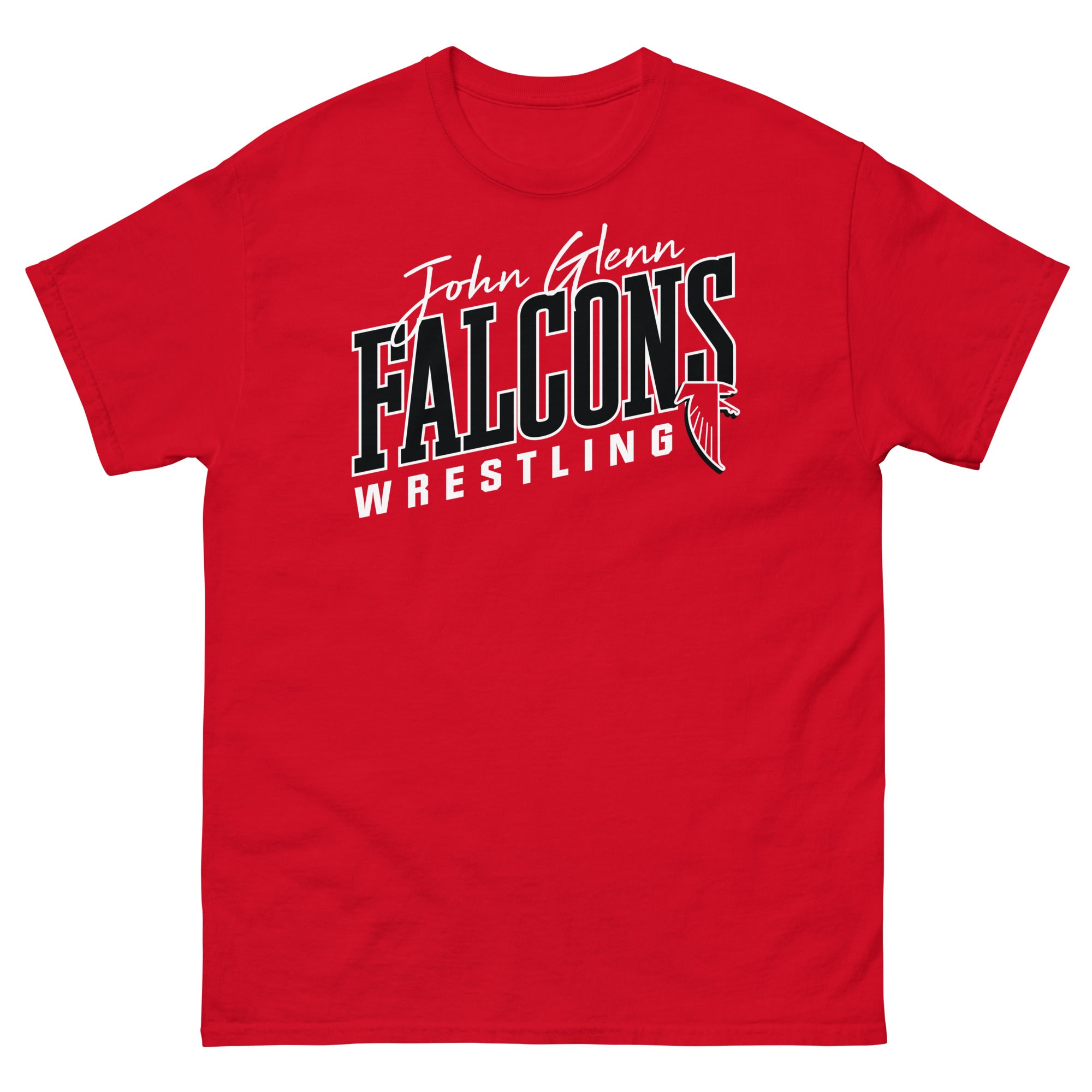 John Glenn Wrestling Mens Classic Tee