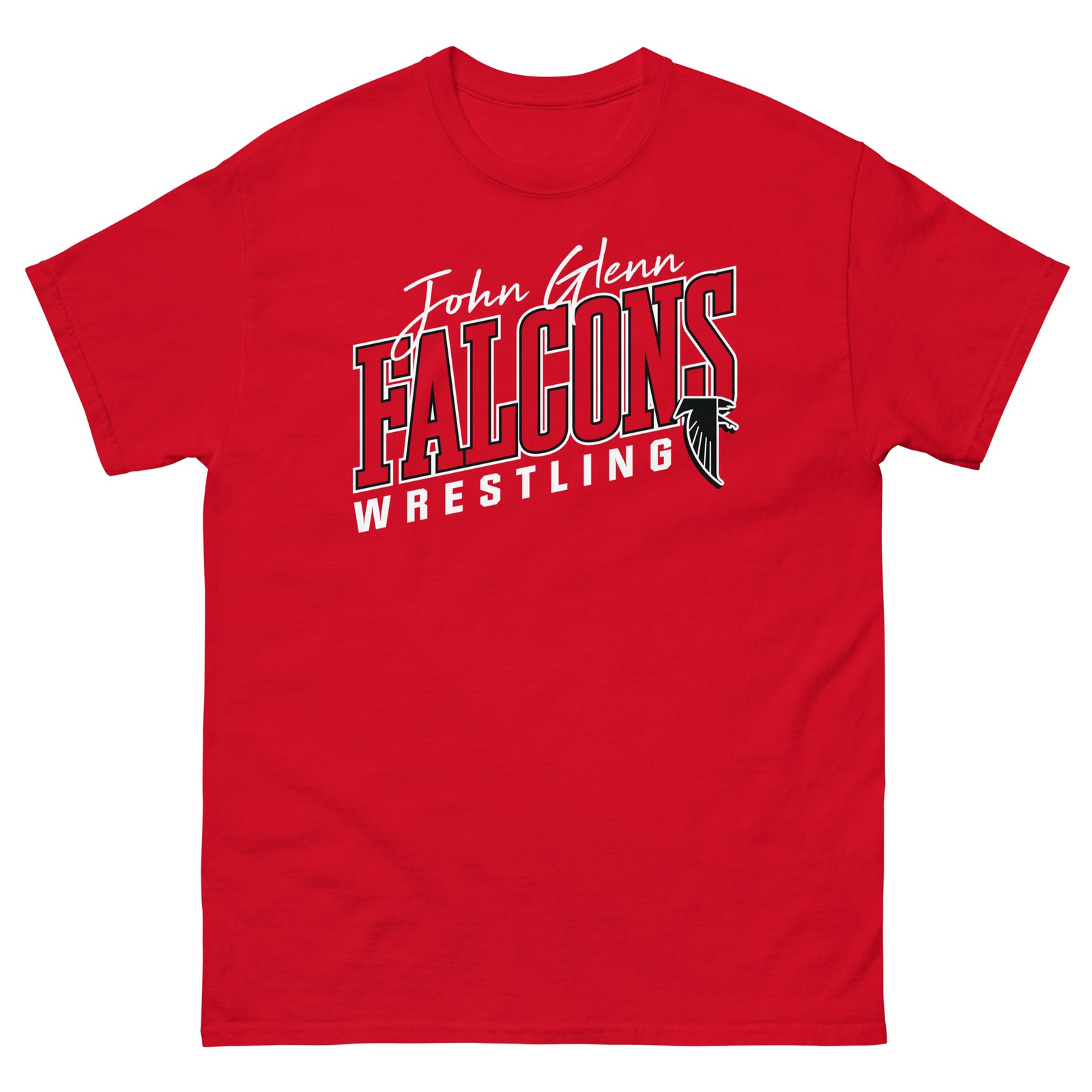 John Glenn Wrestling Mens Classic Tee