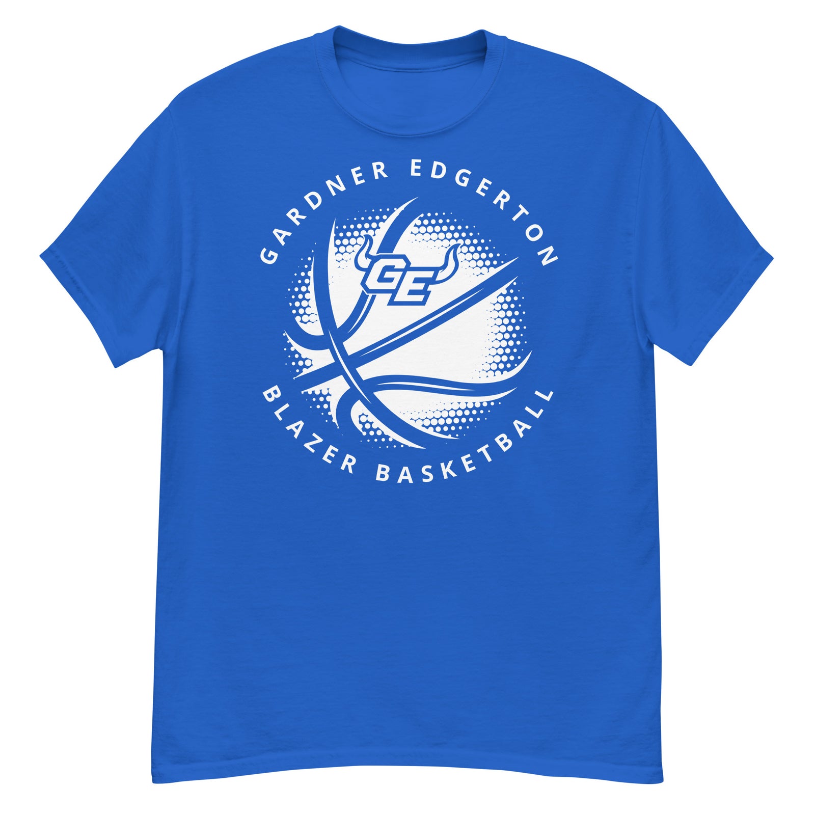 Gardner Edgerton Girl's Basketball Blazer Basketball Mens Classic Tee