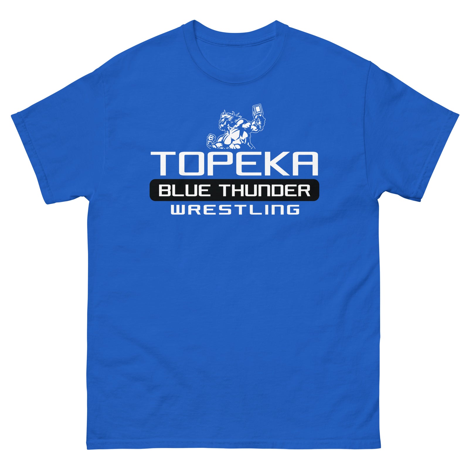 Topeka Blue Thunder Wrestling Men's classic tee