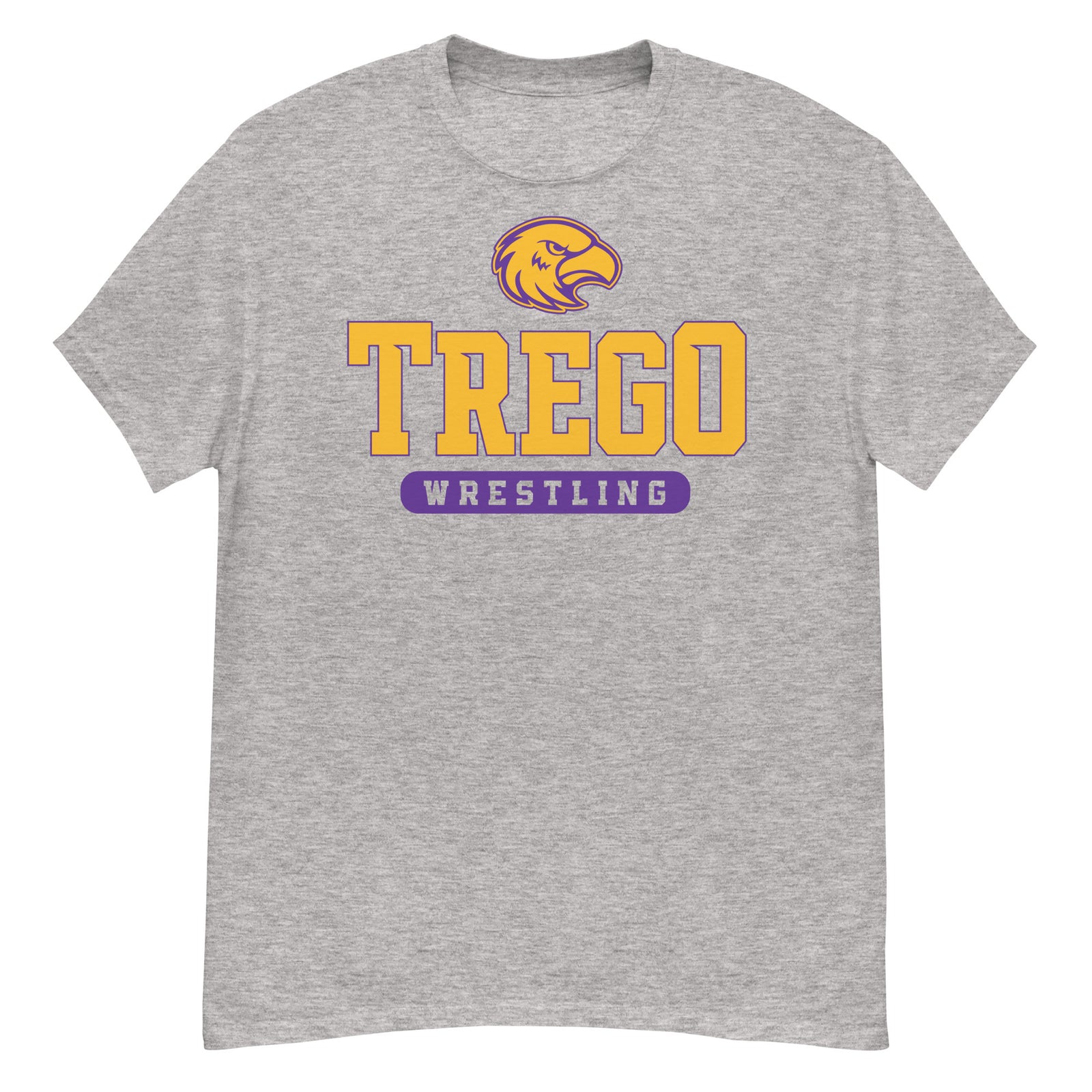 Trego Community High School Wrestling Mens Classic Tee